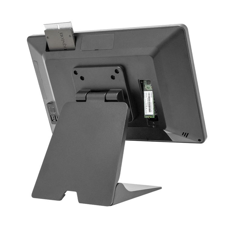 15.6-inch POS machine Dual hard drive plug-in design aluminum alloy body A1566F