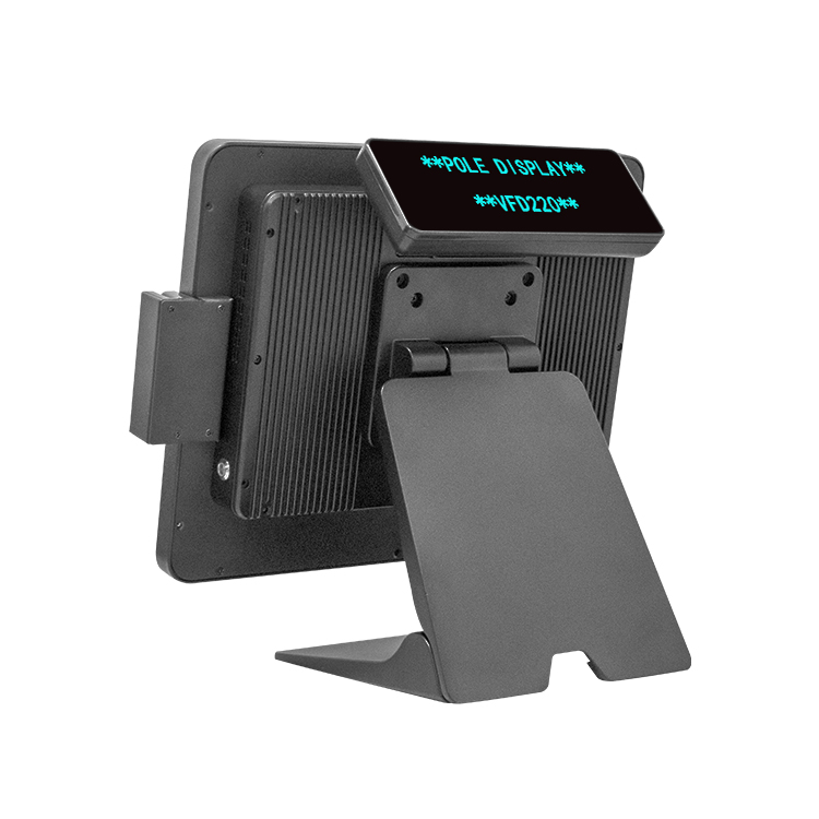 15 inch point of sale folding cashier machine