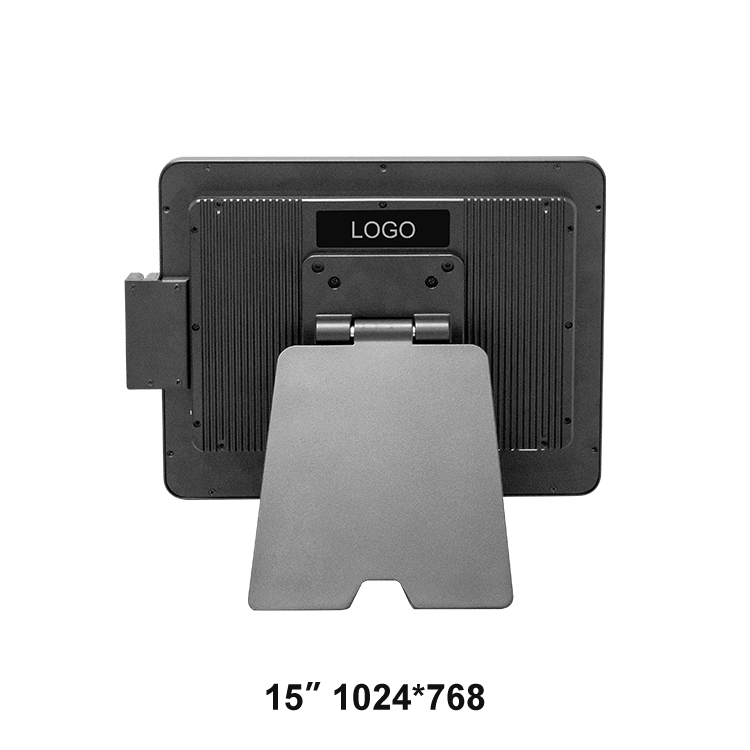 15 inch point of sale folding cashier machine