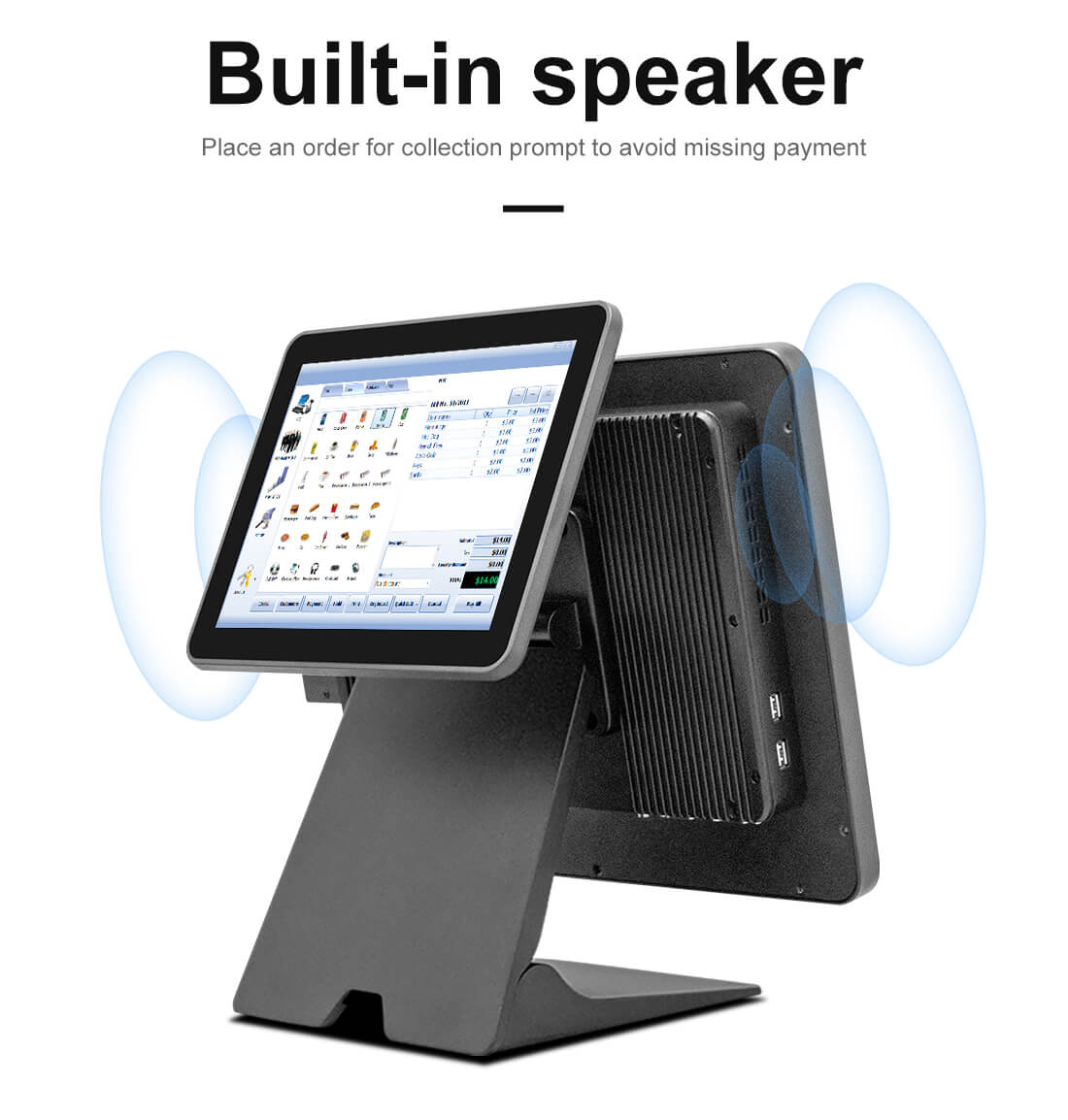 15inch cashier machine
