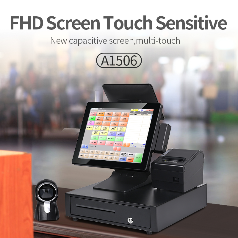 15 inch POS payment terminal for business