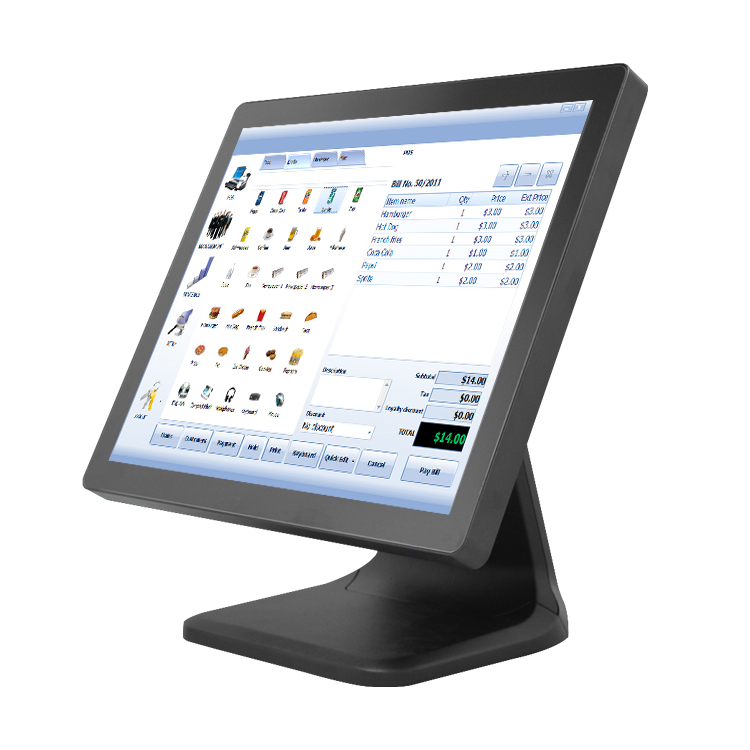 17 inch touch screen foldable pos payment machine A1703